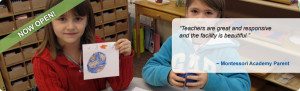 children engaged in hands-on learning with Montessori sensorial materials