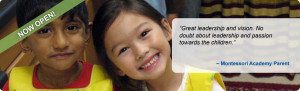 a child developing coordination with Montessori practical life materials